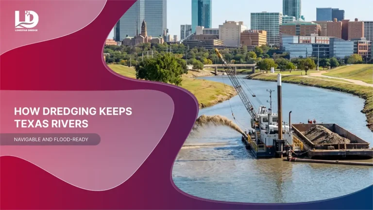 How Dredging Keeps Texas Rivers Navigable and Flood-Ready